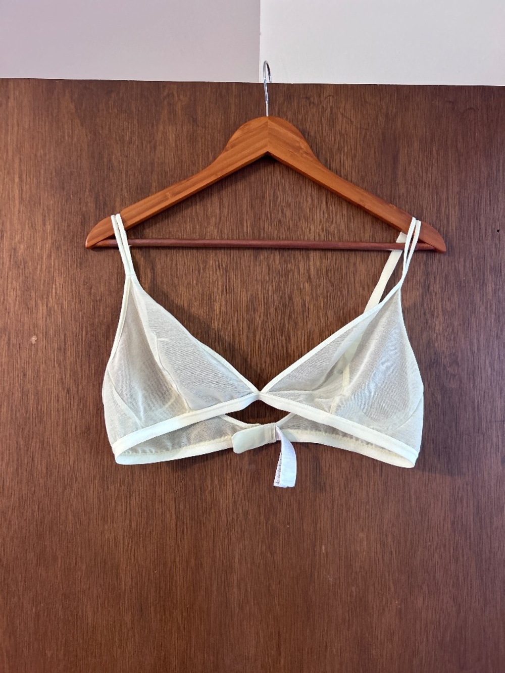 NWOT BOODY triangle mesh bralette - Picture 7 of 7